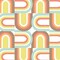 Manhattan Comfort Nixon, Vinyl U Turn Wallpaper, 205 In X 33 Ft = 56 Sq Ft Nixon - alternate 1